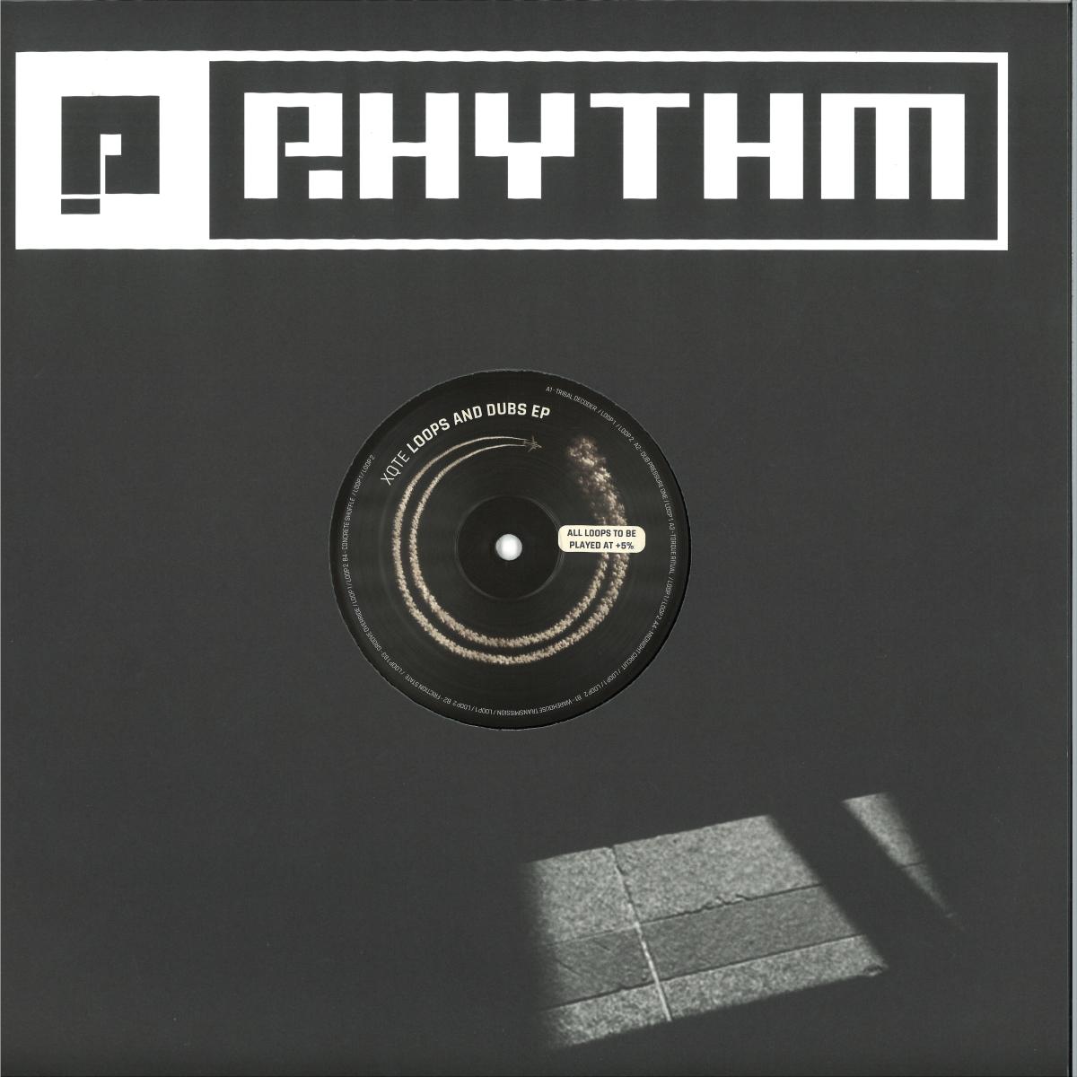 Xqte — Loops And Dubs EP vinyl cover