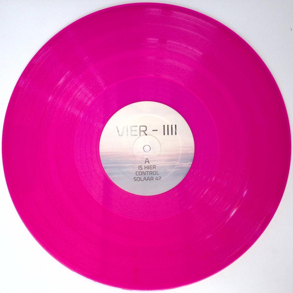 Vier — VIER - IIII (2x12") vinyl cover