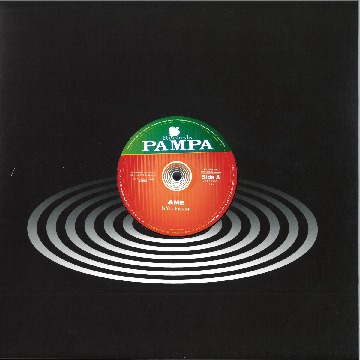 &me — In Your Eyes vinyl cover