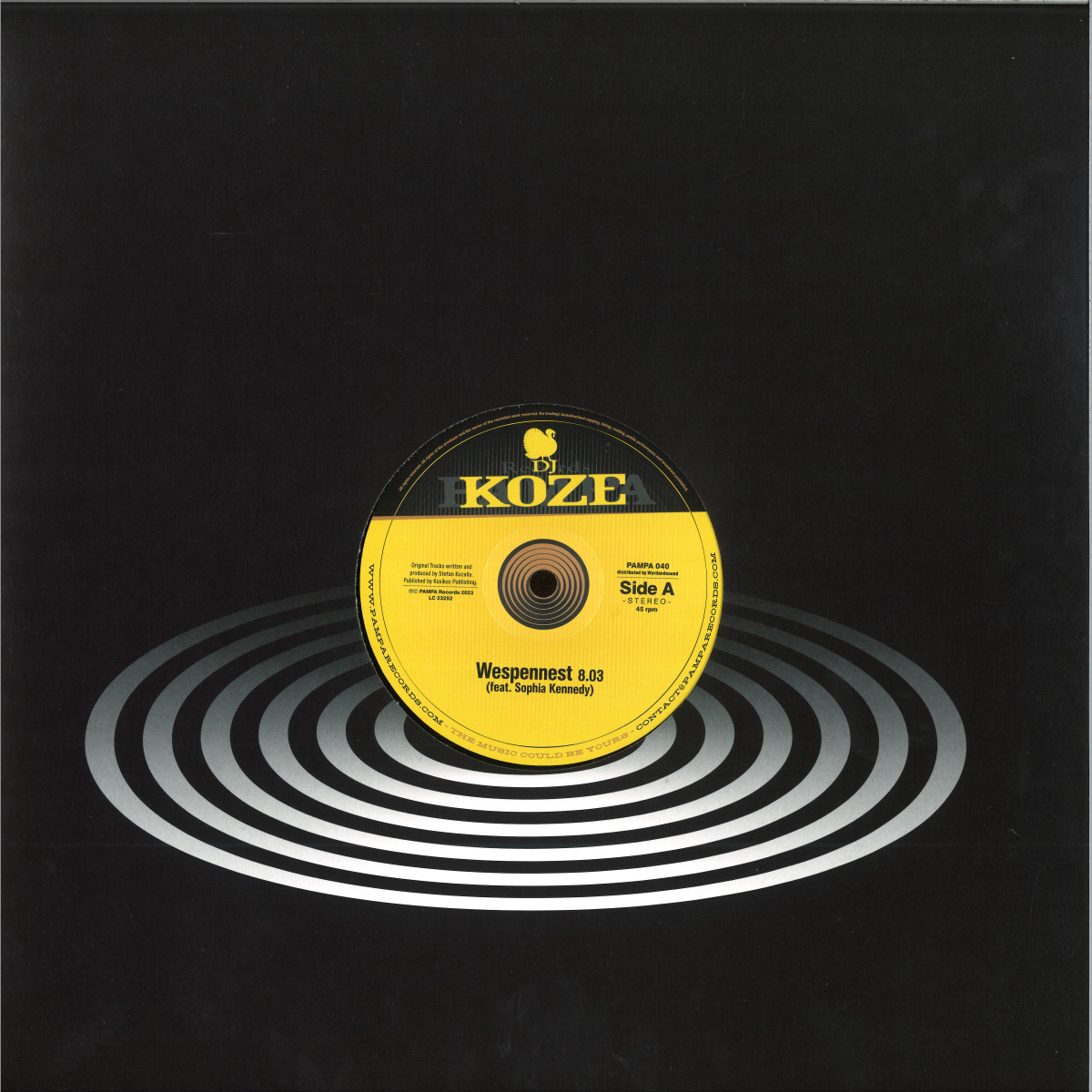 Dj Koze — Wespennest EP vinyl cover