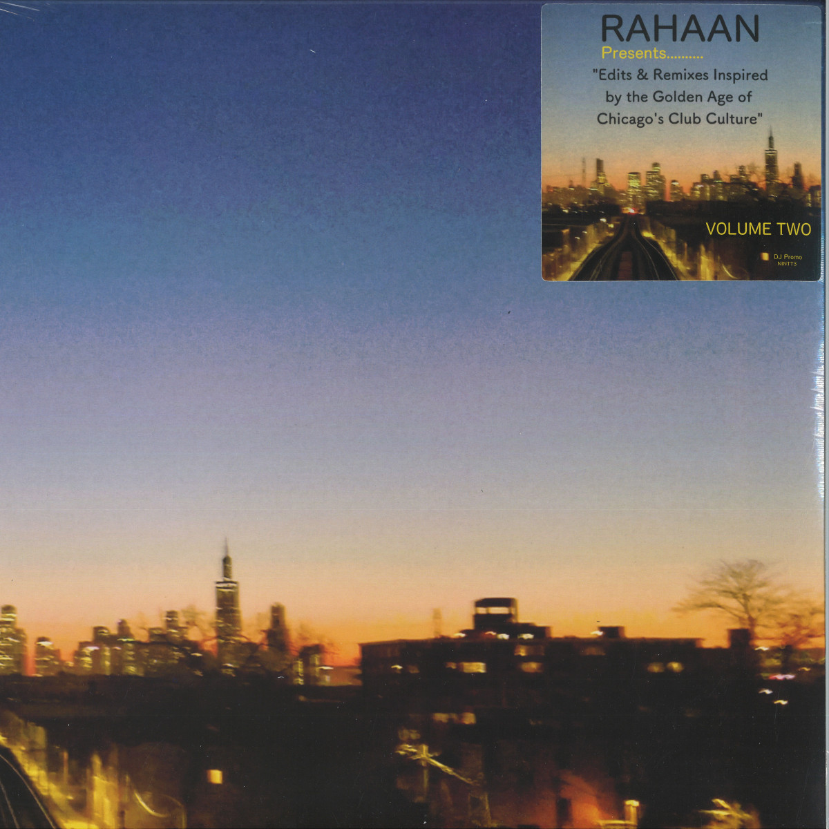 Rahaan — Volume Two 2x12" vinyl cover