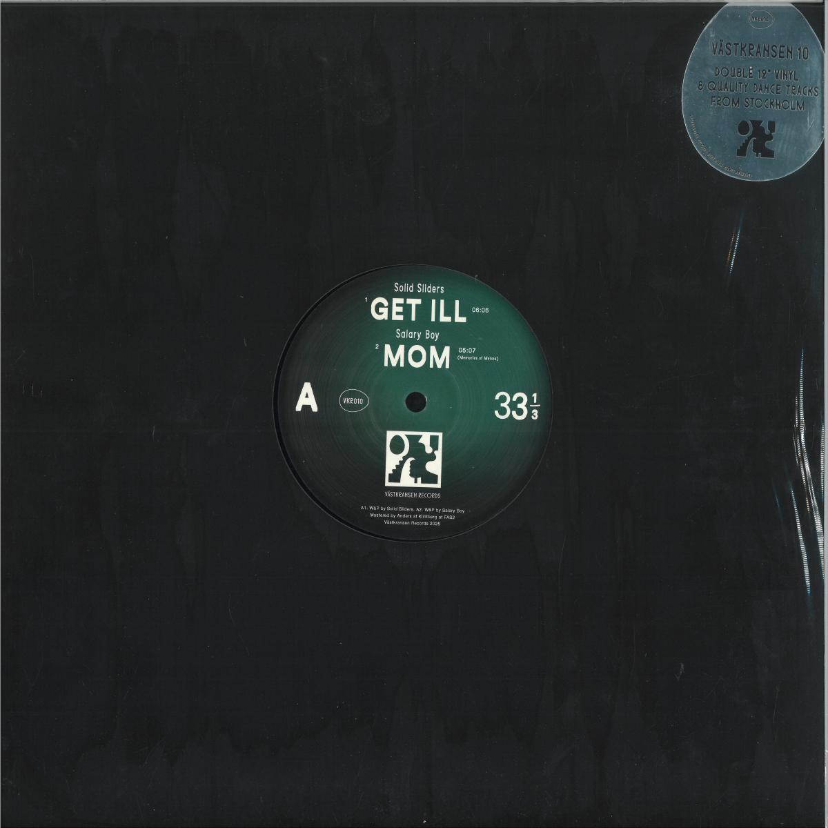 Various — Västkransen 10 LP 2x12" vinyl cover