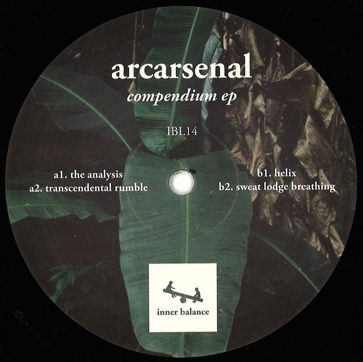 Arcarsenal — Compendium EP vinyl cover