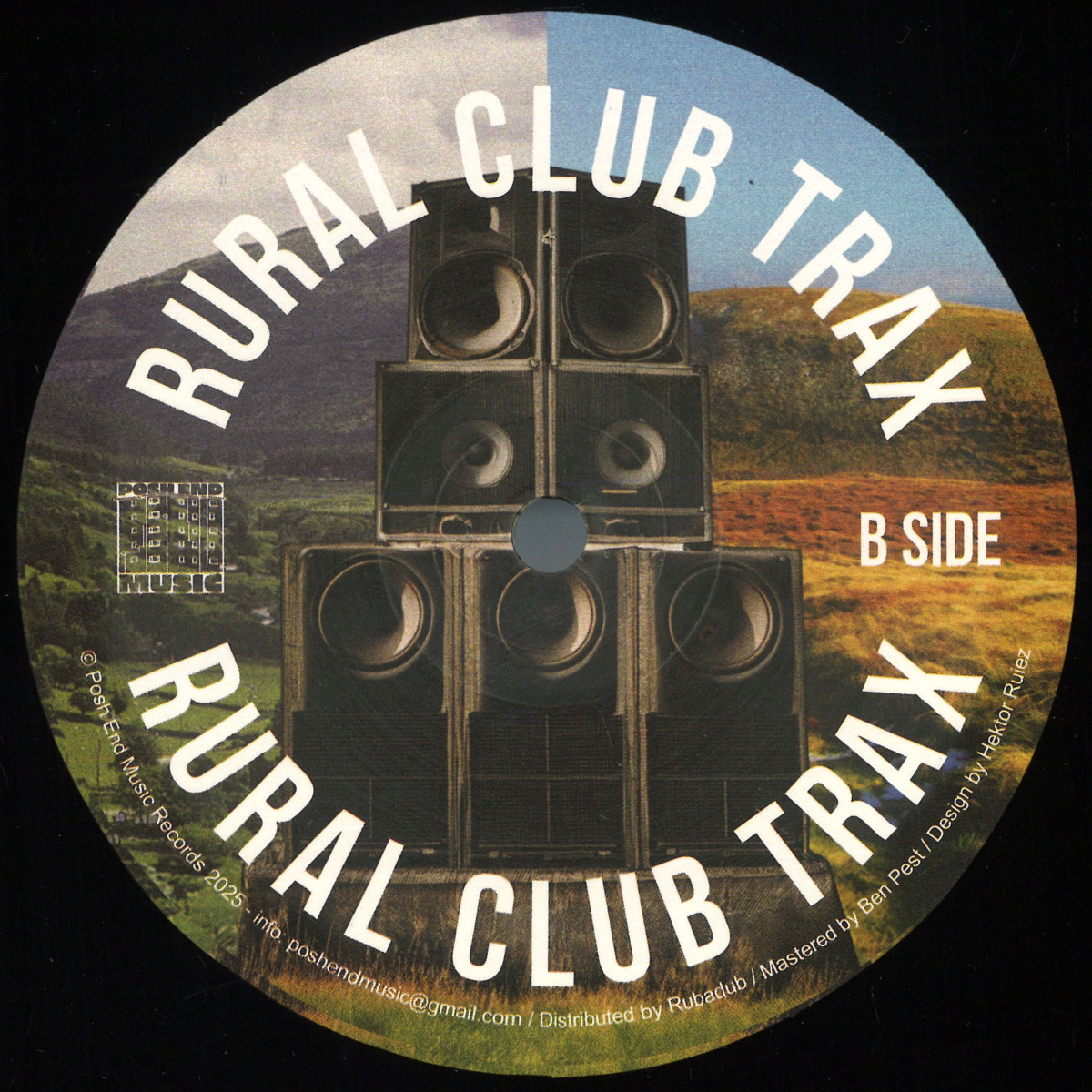 Fear-E, Sunil Sharpe — Rural Club Trax vinyl cover