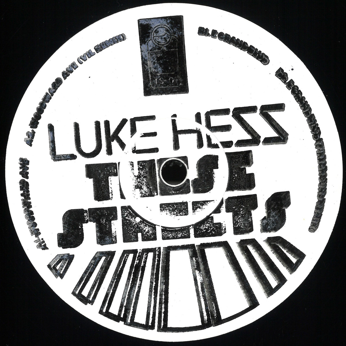 Luke Hess — These Streets vinyl cover