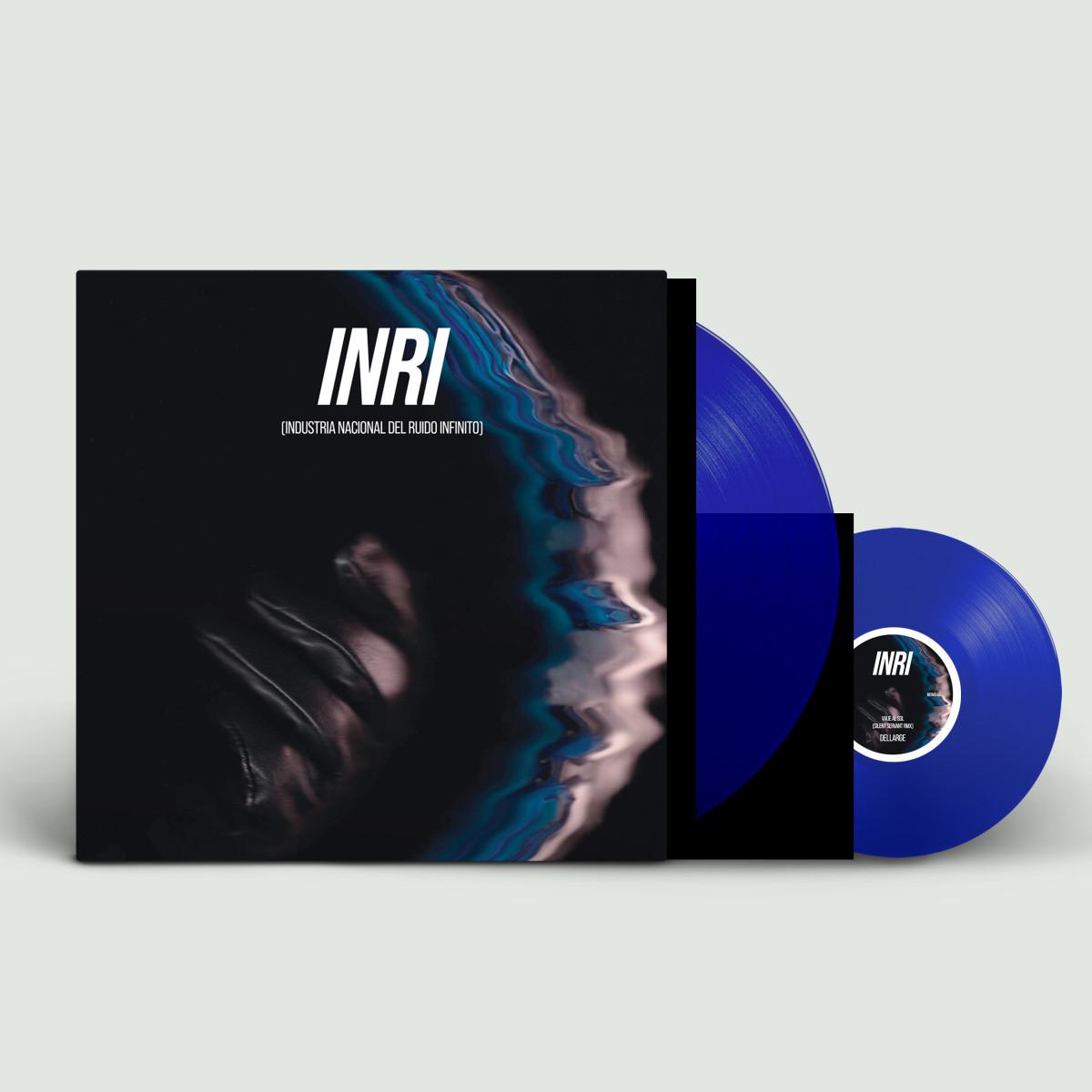 Dellarge — INRI (INDUSTRIA NACIONAL DEL RUIDO INFINITO) vinyl cover