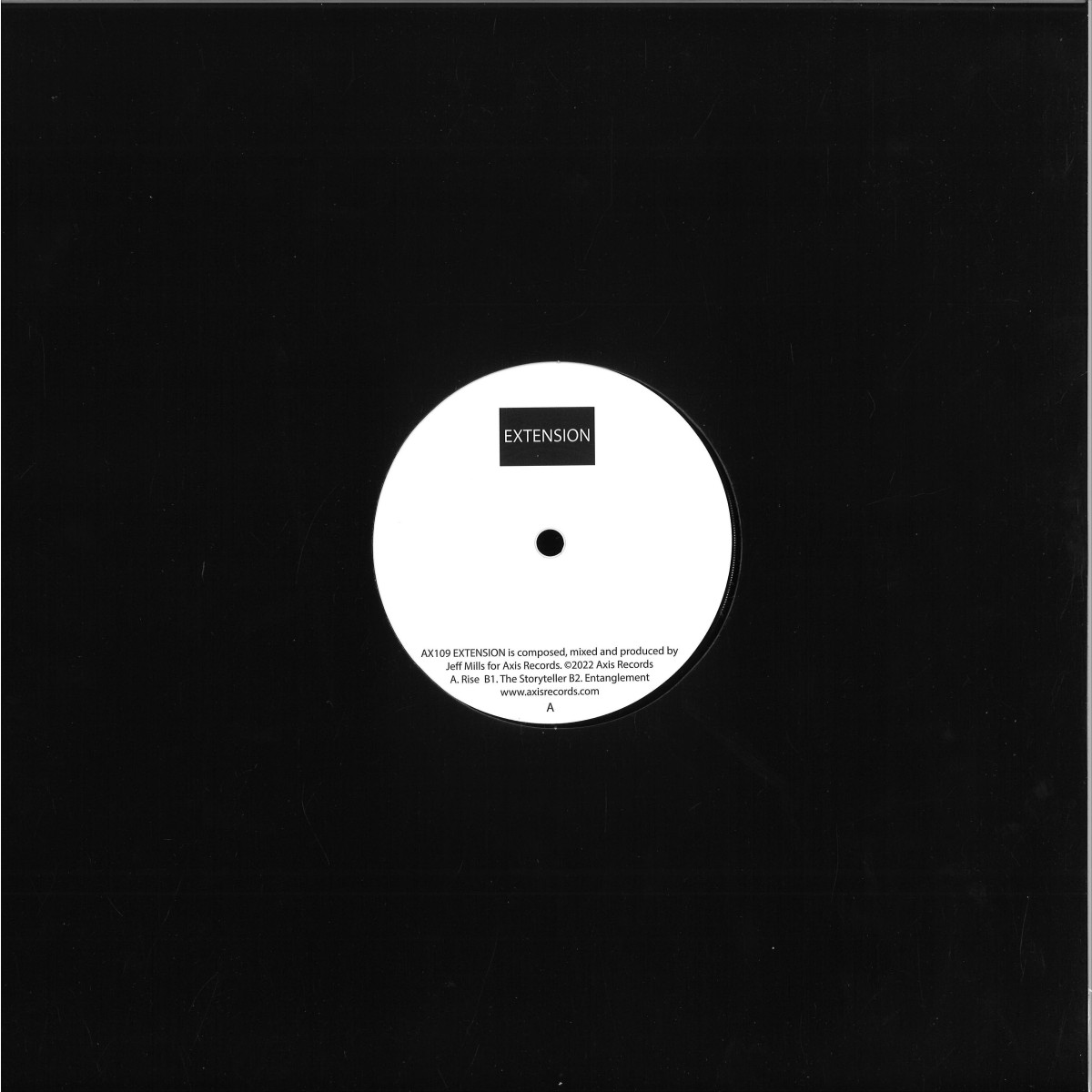 Jeff Mills - EXTENSION / Axis Records AX109 - Vinyl