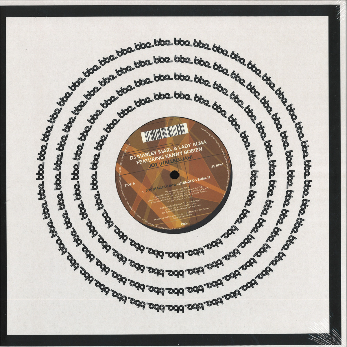 Marley Marl — Joy (Hallelujah) vinyl cover