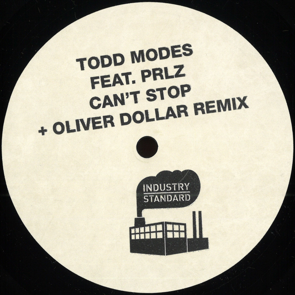 Todd Modes, Prlz — I Can't Stop vinyl cover