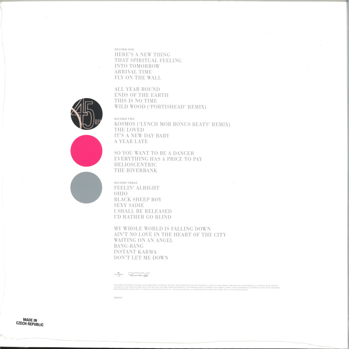 Paul Weller - Fly On The Wall: B Sides & Rarities LP 3x12 