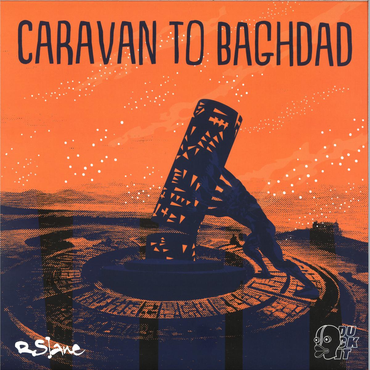 RSlane — Caravan to Baghdad (incl. dOP and TC80 Remixes ) vinyl cover