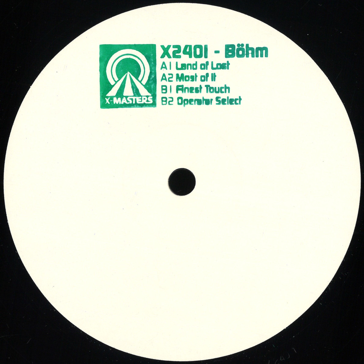 Böhm — Land of Lost EP vinyl cover