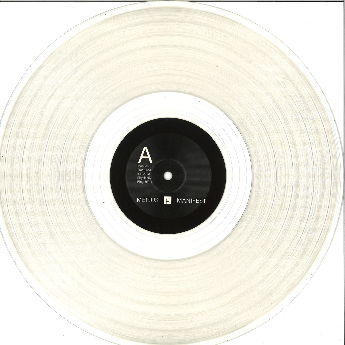 Mefjus — Manifest 2x12" vinyl cover