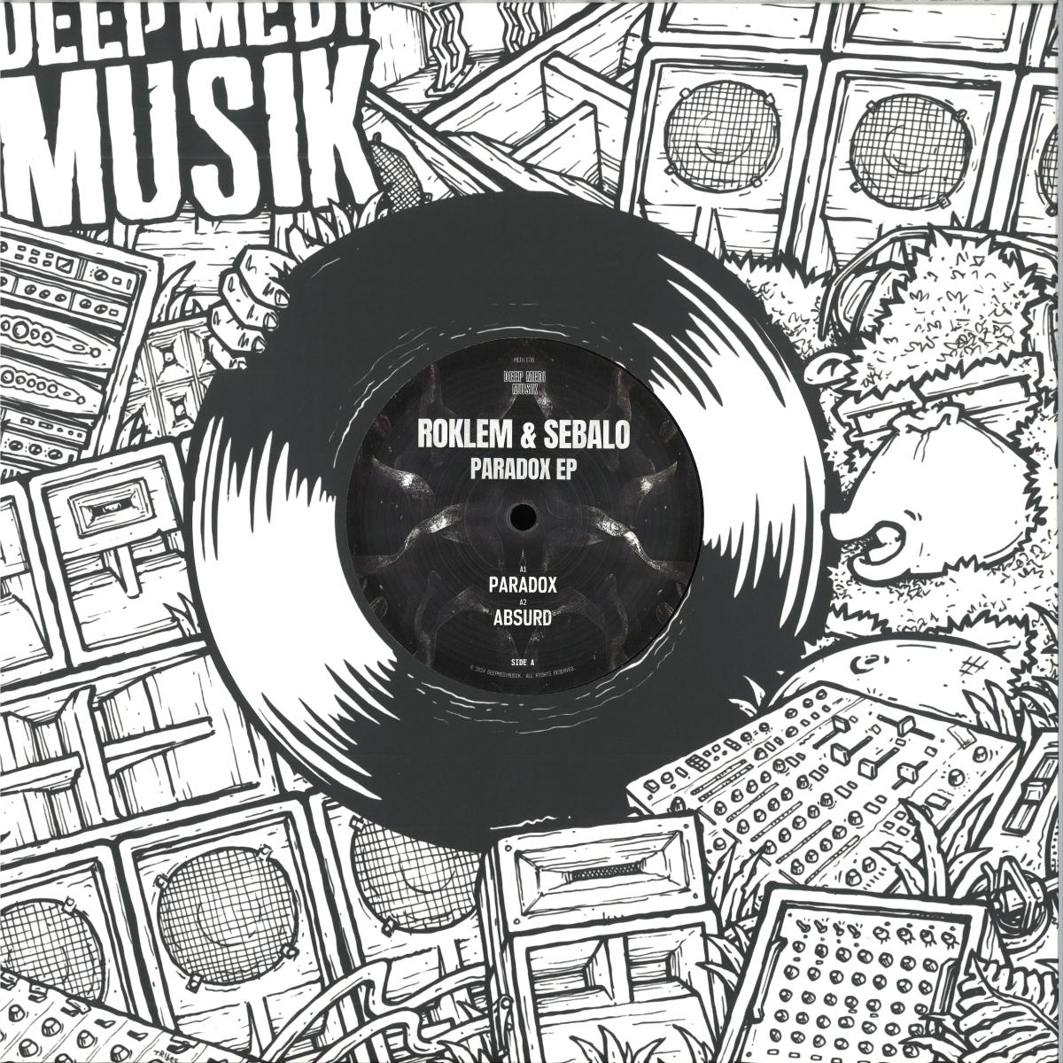 Roklem, Sebalo — Paradox vinyl cover