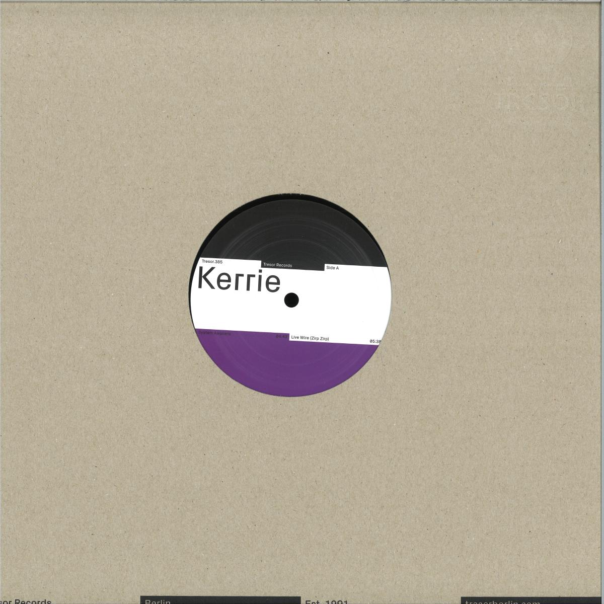 Kerrie — Echoes Of The Live Wire vinyl cover