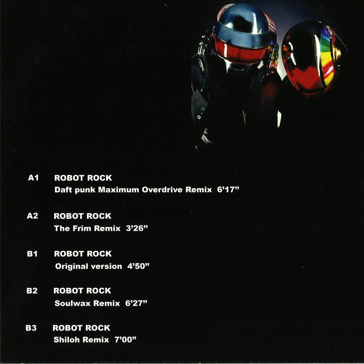 Daft Punk Robot Rock Vol 9 Cyb Cyb020 Vinyl