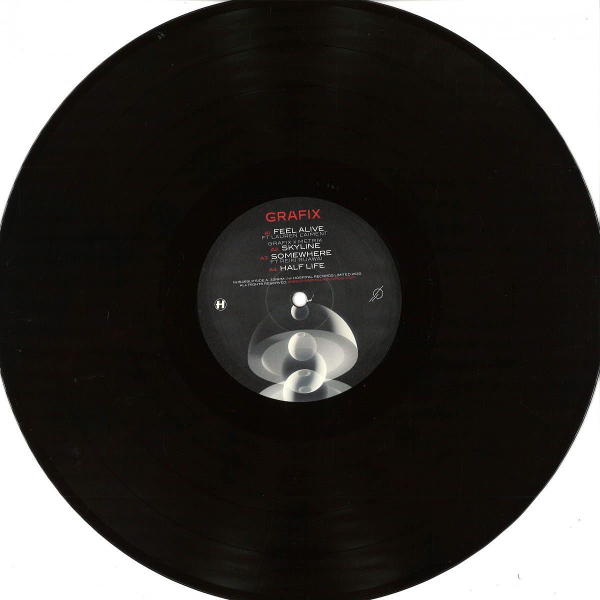 Grafix — Half Life LP 2x12" vinyl cover