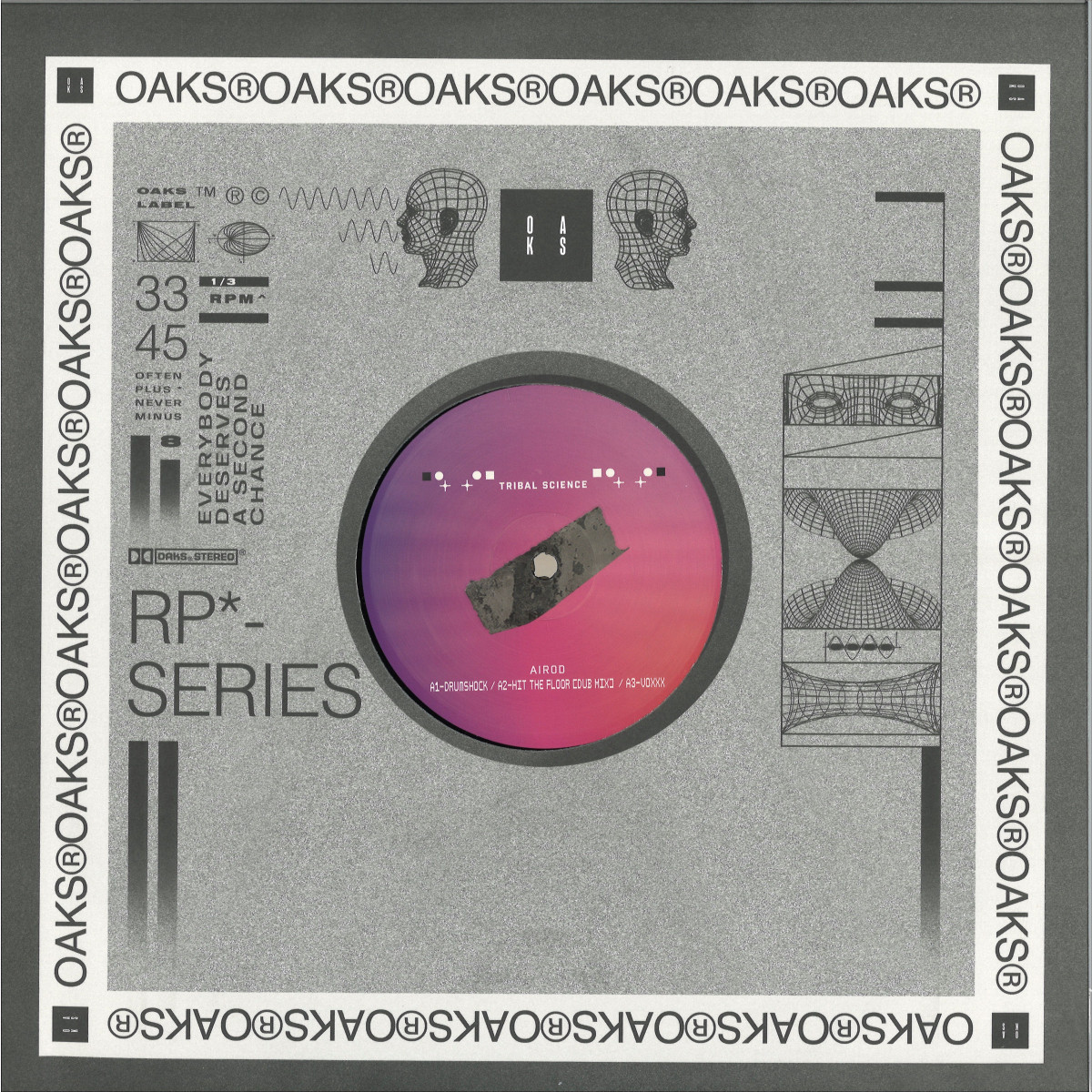 Airod, P.e.a.r.l. — Tribal Science EP vinyl cover