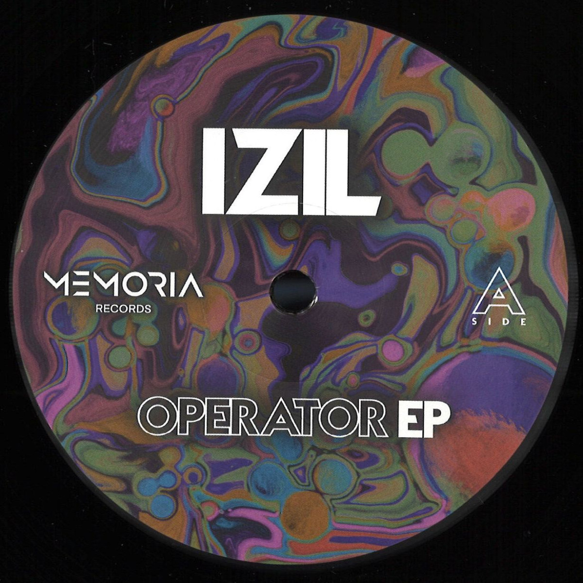 Izil — Operator EP vinyl cover