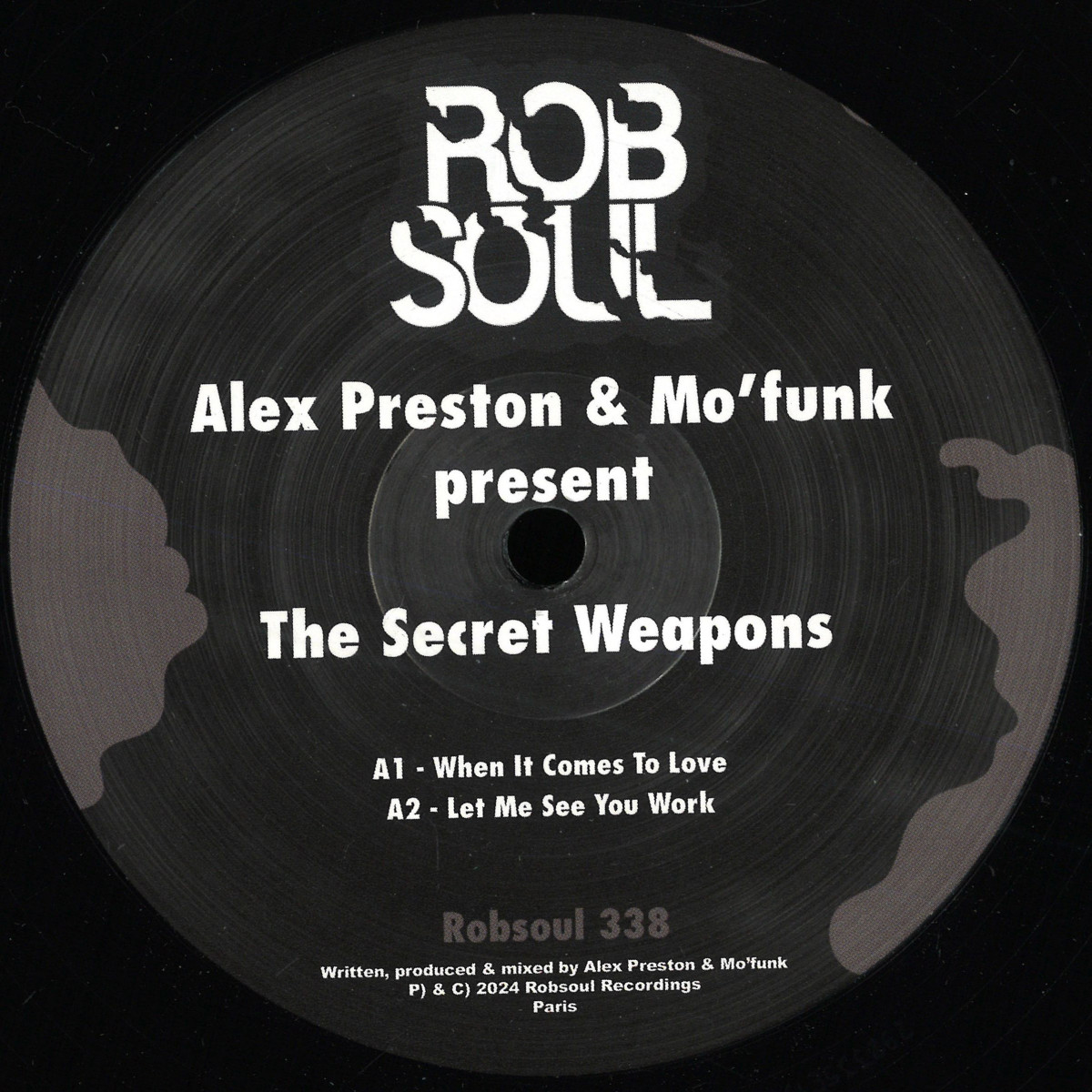 Alex Preston, Mofunk — The Secret Weapons vinyl cover