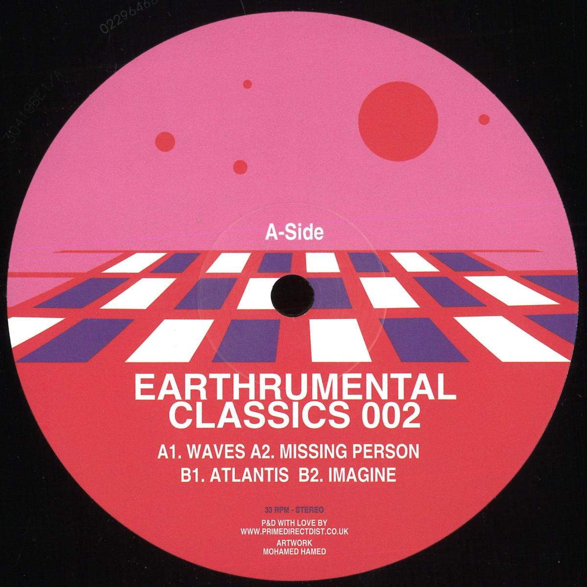 Franck Roger — Earthrumental Classics 002 vinyl cover