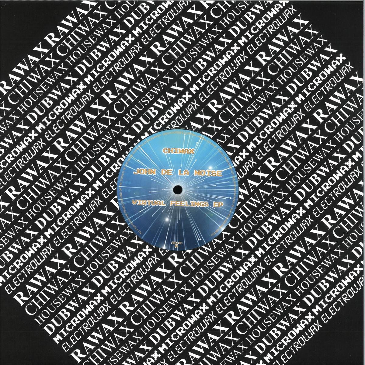 John De La Noise — Virtual Feelings EP vinyl cover