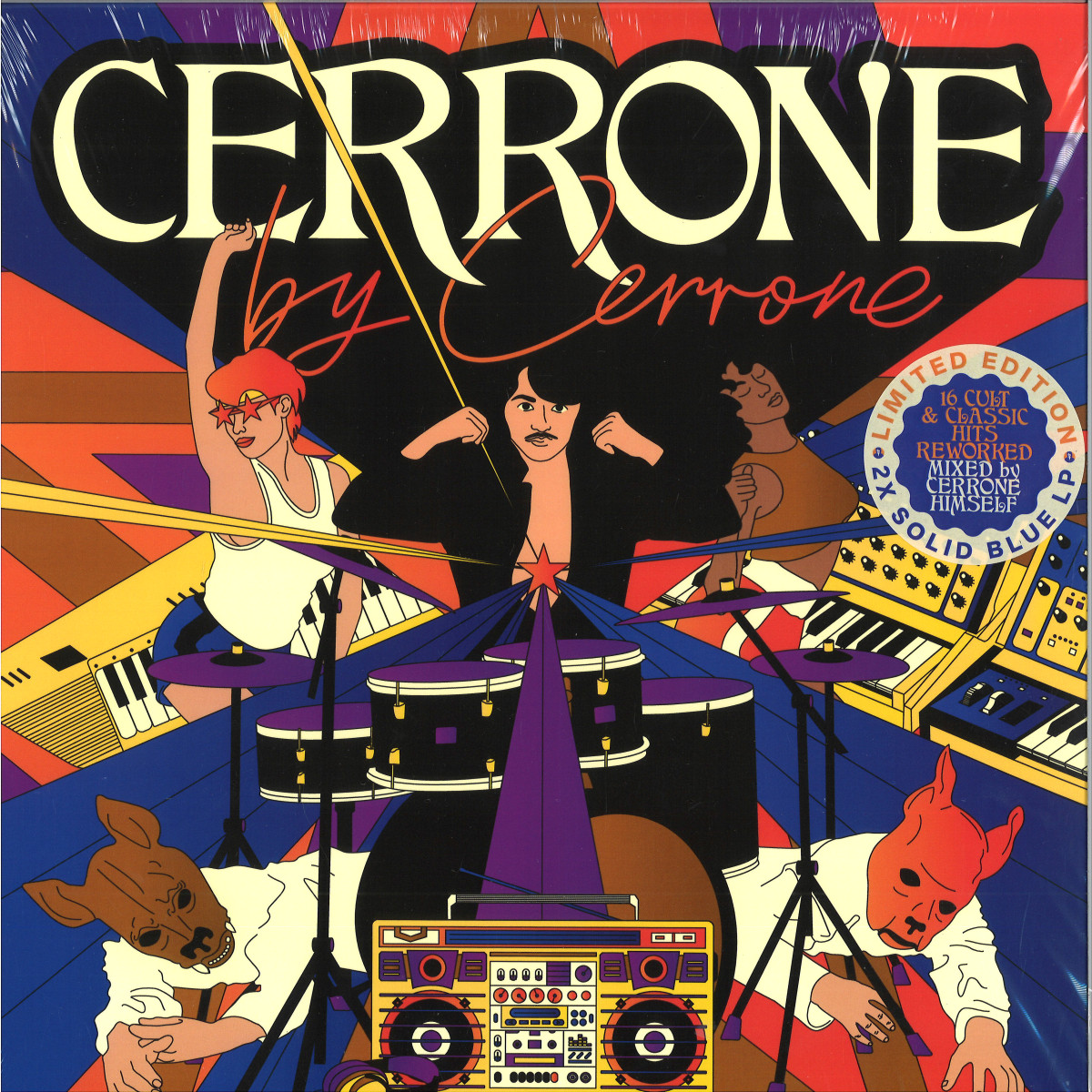 Cerrone — CERRONE BY CERRONE LP 2x12" vinyl cover
