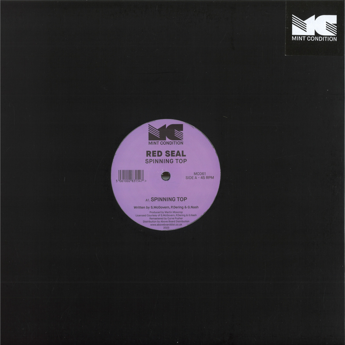 Red Seal — Spinning Top vinyl cover