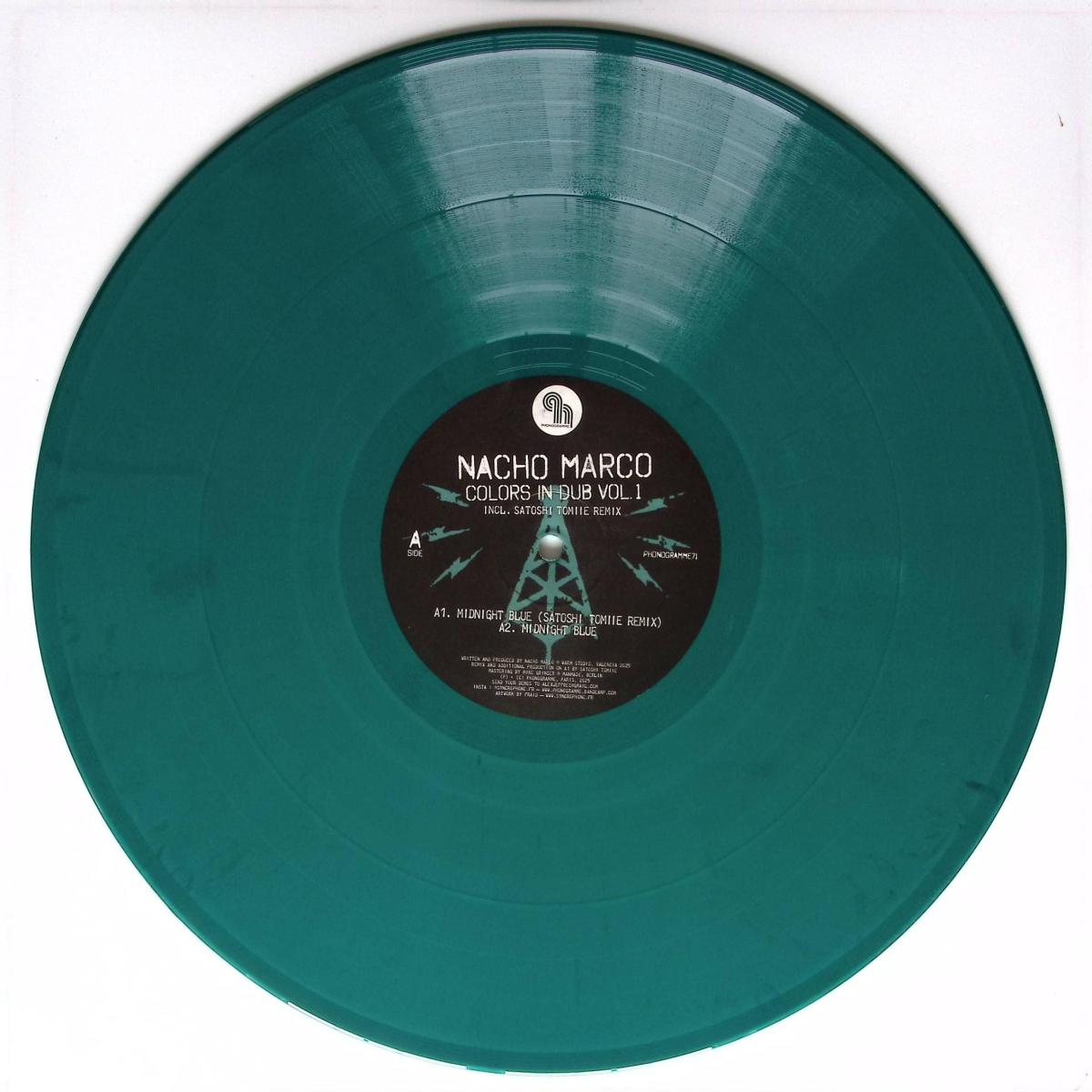 Nacho Marco — Colors in dub vol. 1 vinyl cover