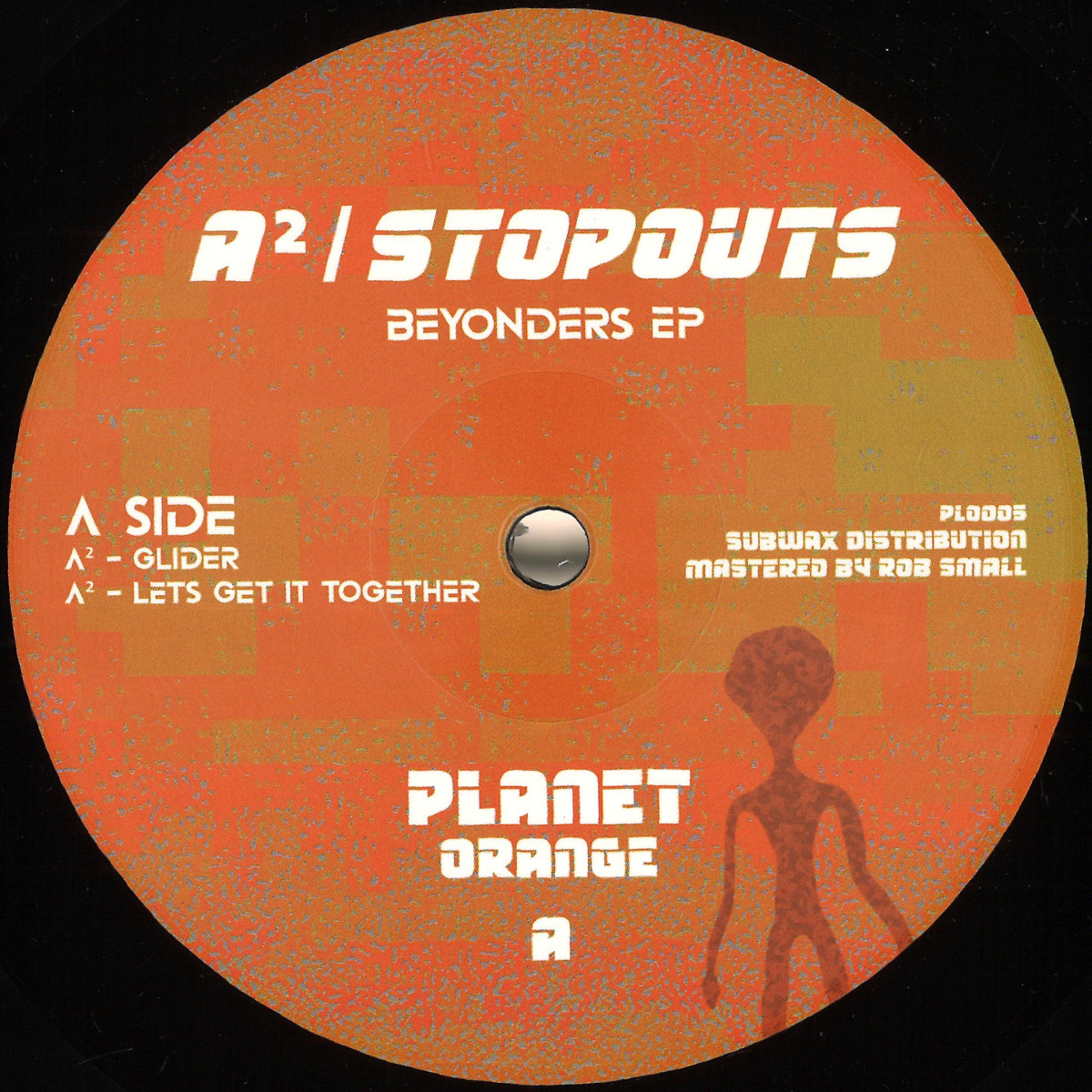 A, Stopouts — Beyonders EP vinyl cover