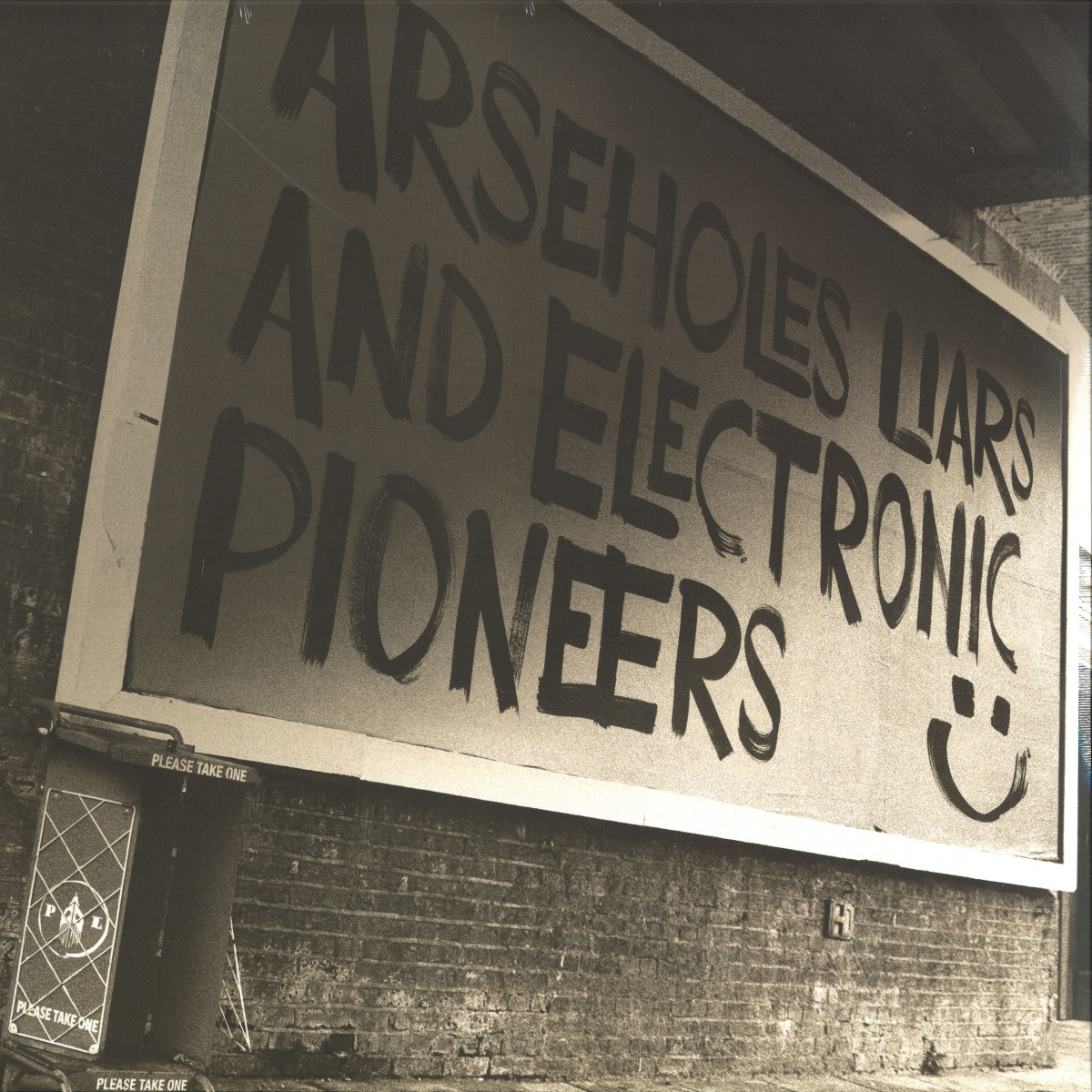 Paranoid London — Arseholes, Liars, and Electronic Pioneers LP 2x12" vinyl cover