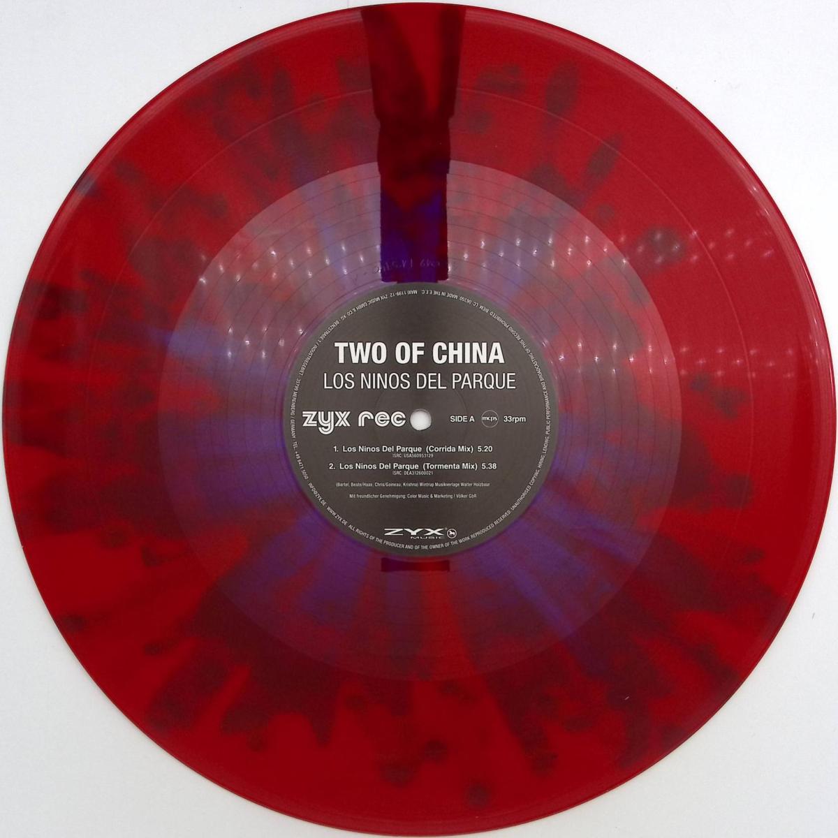 Two OF China — Los Ninos Del Parque vinyl cover