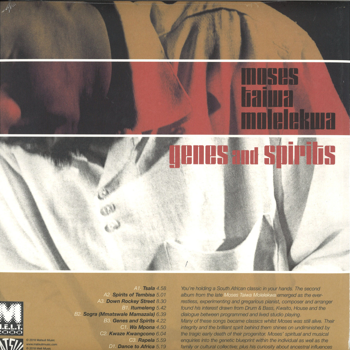 Moses Taiwa Molelekwa Genes And Spirits Matsuli Music Mm111 Vinyl
