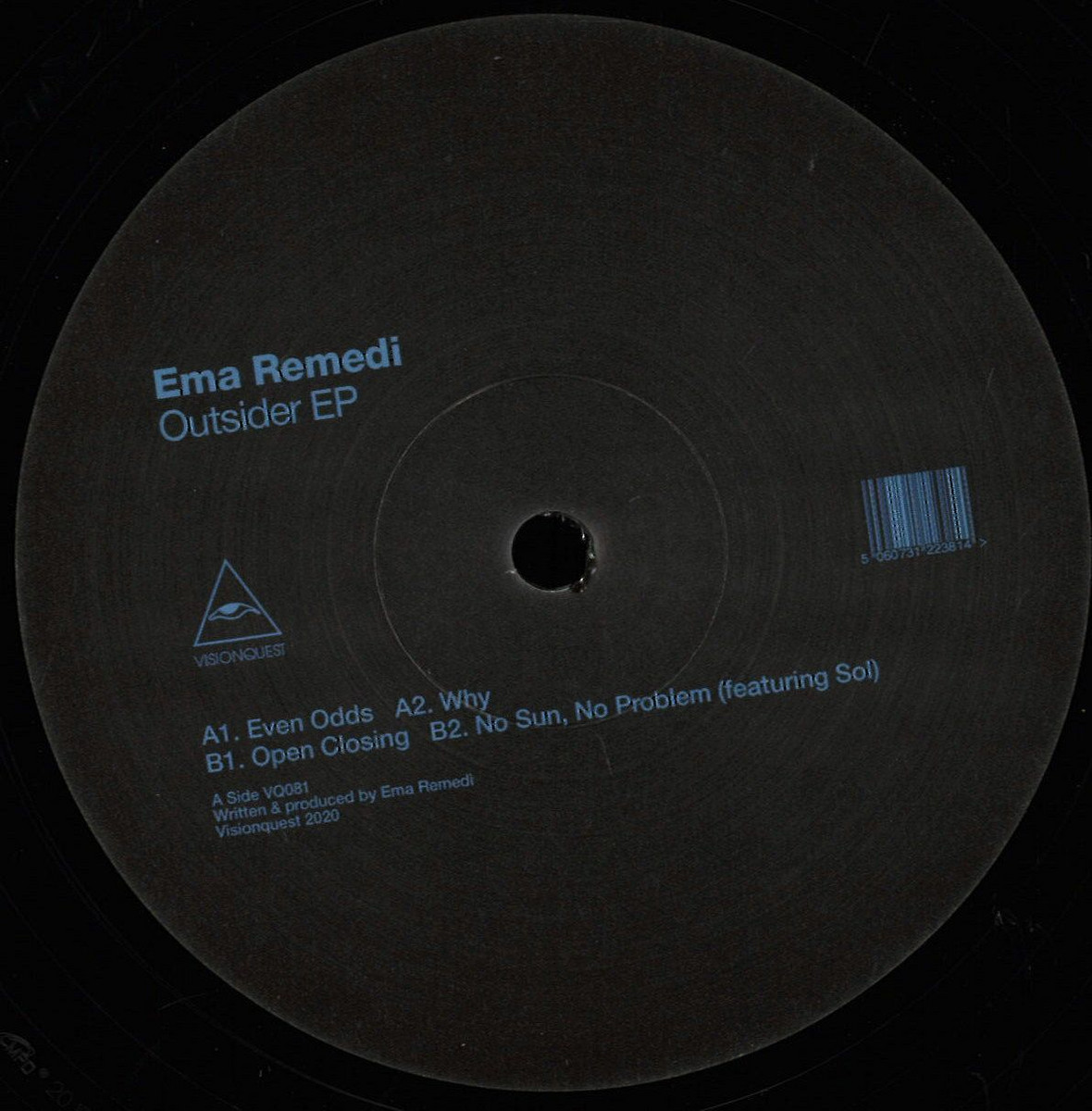 Ema Remedi Outsider Ep Visionquest Vq081 Vinyl