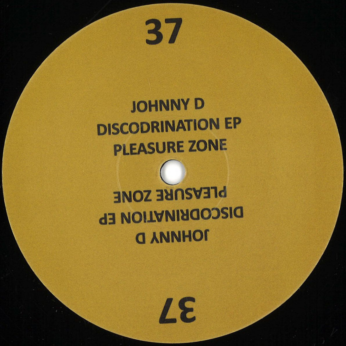 Johnny D — Discordination EP vinyl cover