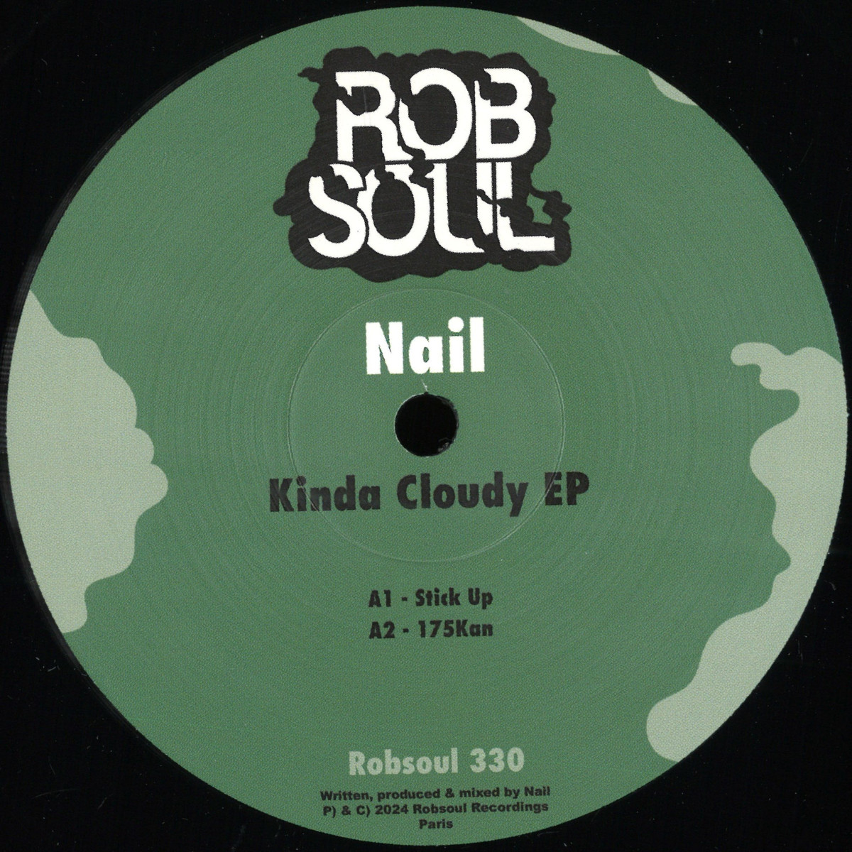 Nail — Kinda Cloudy EP vinyl cover