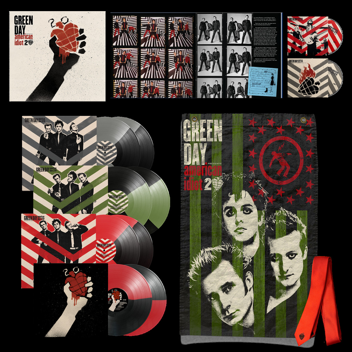 GREEN DAY - AMERICAN IDIOT LP 8x12