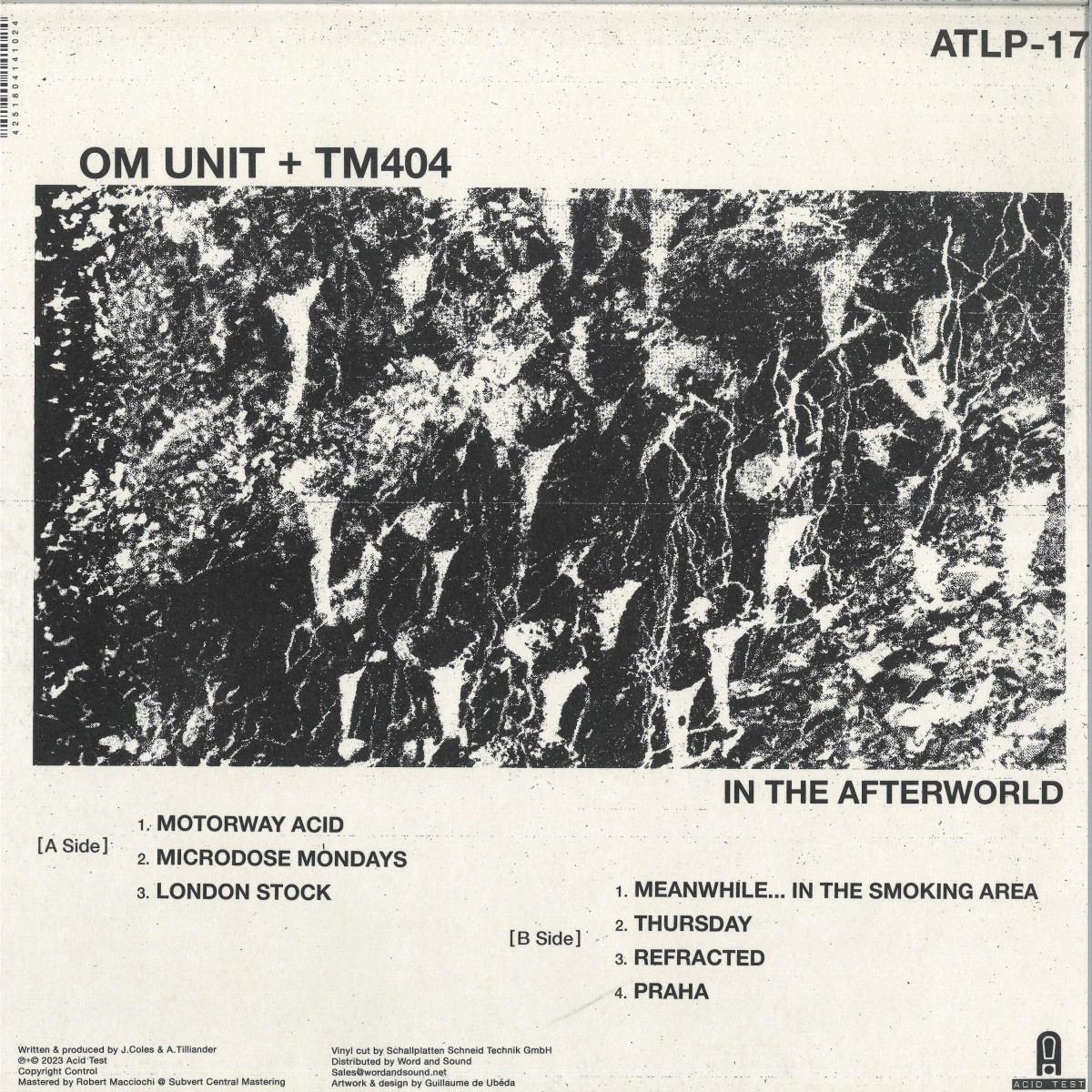Om Unit & TM404 - In The Afterworld LP / Acid Test ATLP-17 - Vinyl