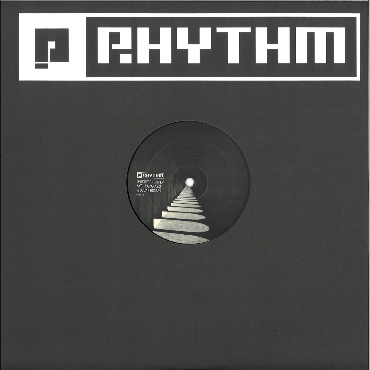 Axel Karakasis, Oscar Escapa — Groove Enemy vinyl cover