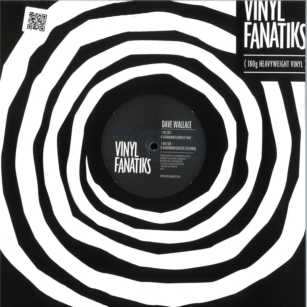 Dave Wallace — Bladerunner / Bladerunner (Fugitive Mix) vinyl cover