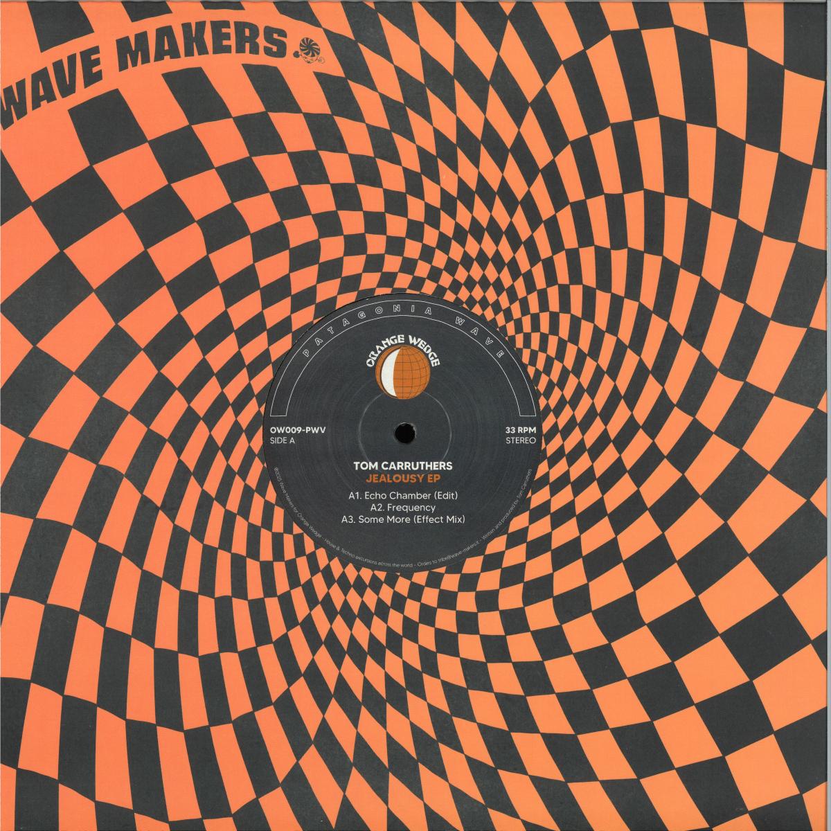 Tom Carruthers — Jealousy EP vinyl cover