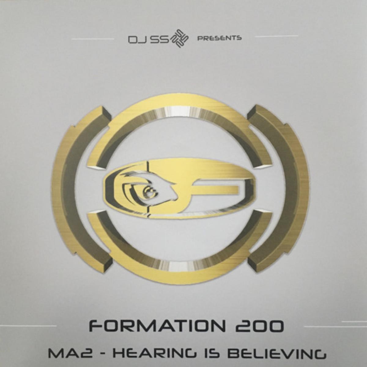 MA2 — Formation 200 - hearing Is Believing EP vinyl cover