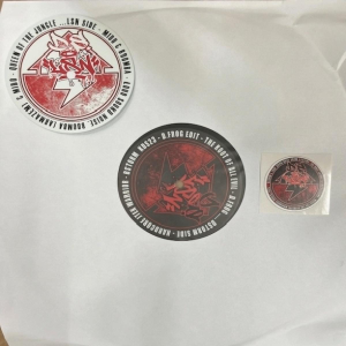 BStorm, Keef Storm, DFrog, Mido, Boomba — Loud Sound Noise EP vinyl cover