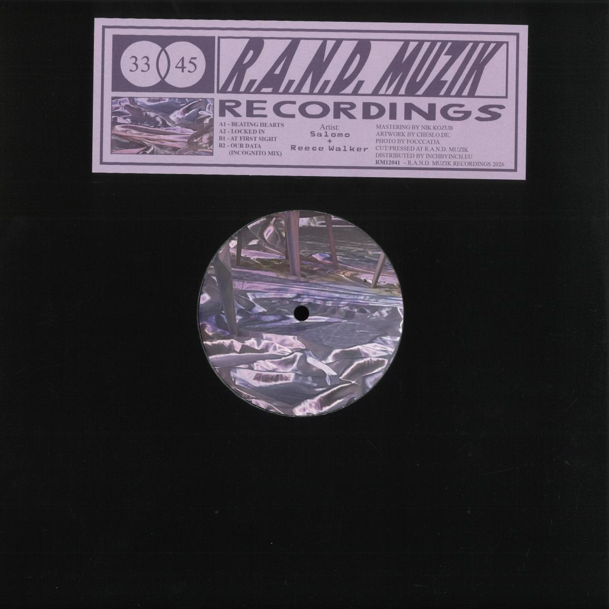 Salomo, Reece Walker — RM12041 vinyl cover