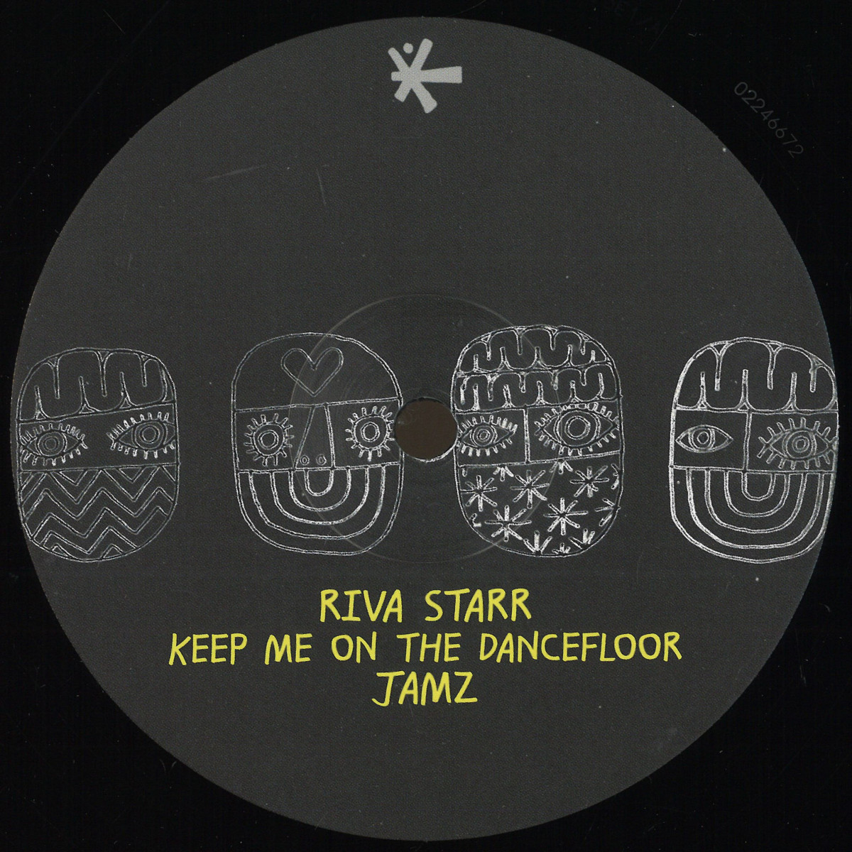Riva Starr, Close Counters — Keep Me On The Dancefloor Jamz vinyl cover