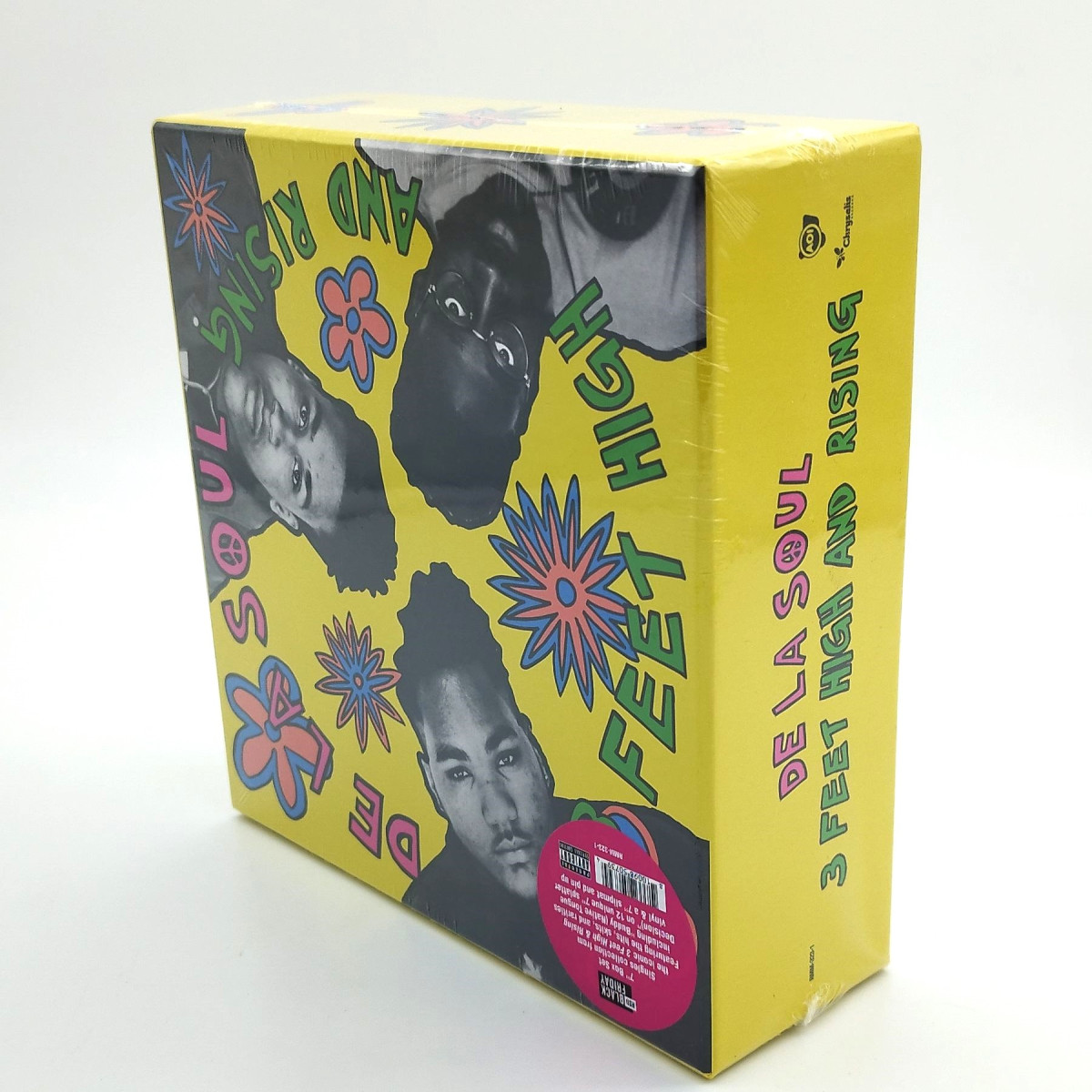 DE LA SOUL 3 FEET HIGH AND RISING 7 Boxset CHRYSALIS RECORDS RMM3231 Vinyl