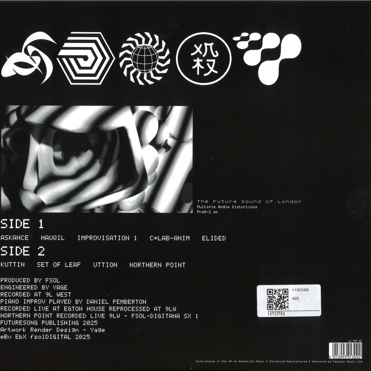 FUTURE SOUND OF LONDON - MULTIPLE ANGLE DISTORTIONS - PRE8epB