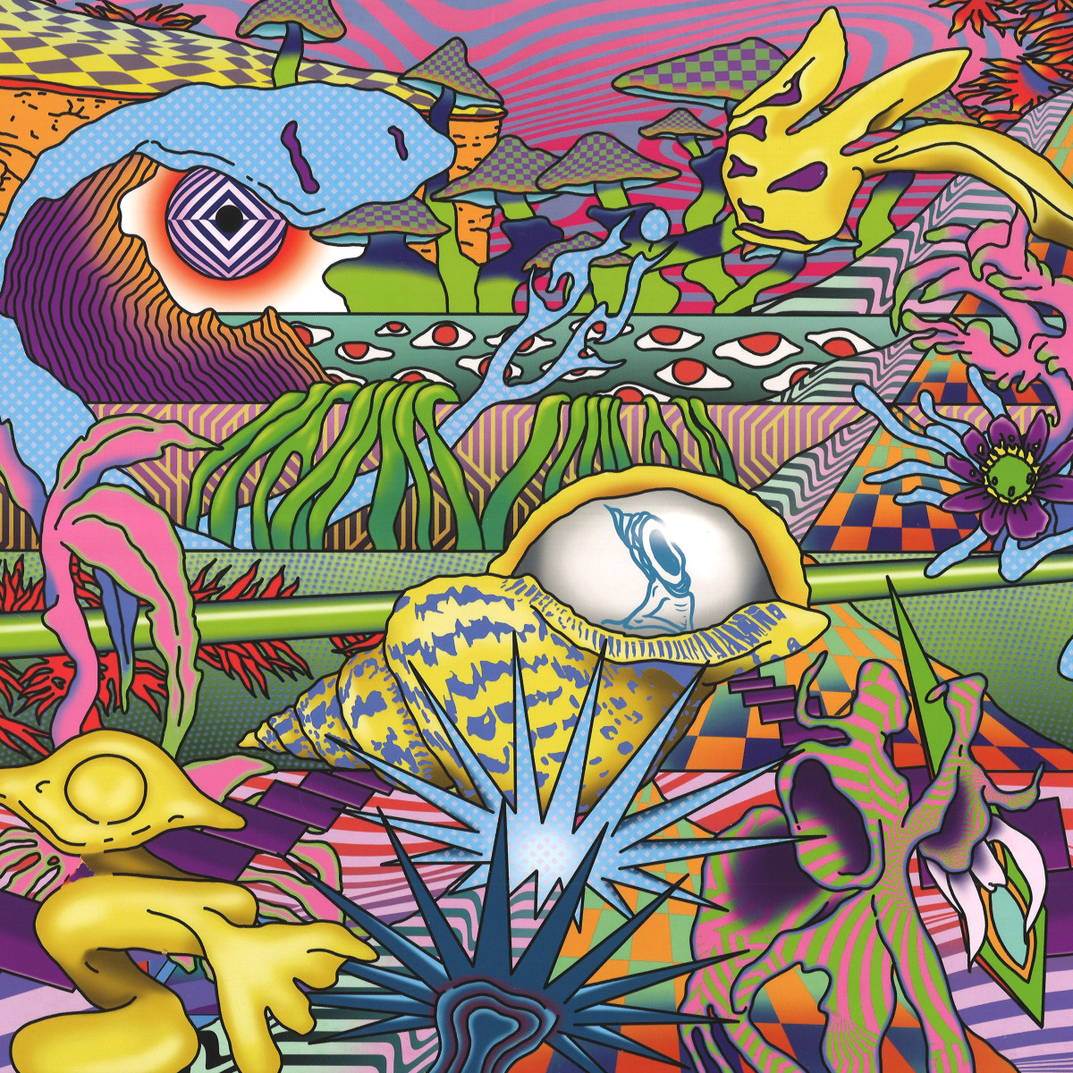 Volodymyr Gnatenko, Kai Noob — Ayakashi Committee EP vinyl cover