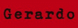 Gerardo