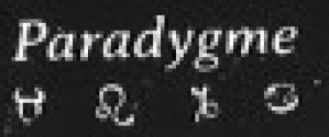 Paradygme